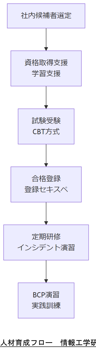ALT: 人材育成フロー